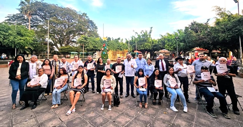 CEREMONIA DE ENTREGA DE CERTIFICADOS QUESERIA, CUAUHTÉMOC