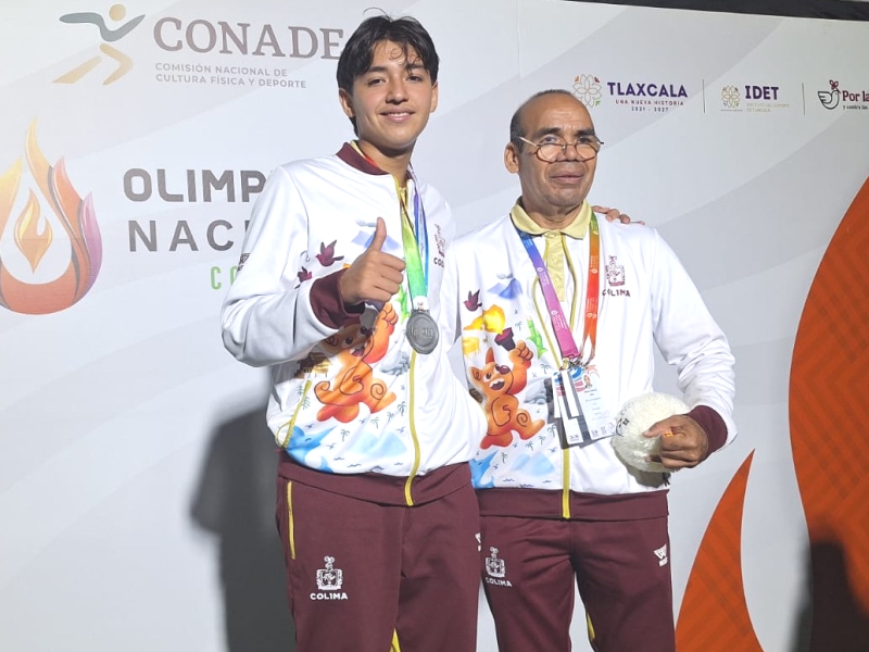 Alexander Robles da a Colima la medalla 13 en Olimpiada Nacional; logra plata en taekwondo