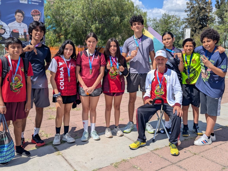 Tenimesistas colimenses conquistan 11 medallas en la Copa Aguascalientes
